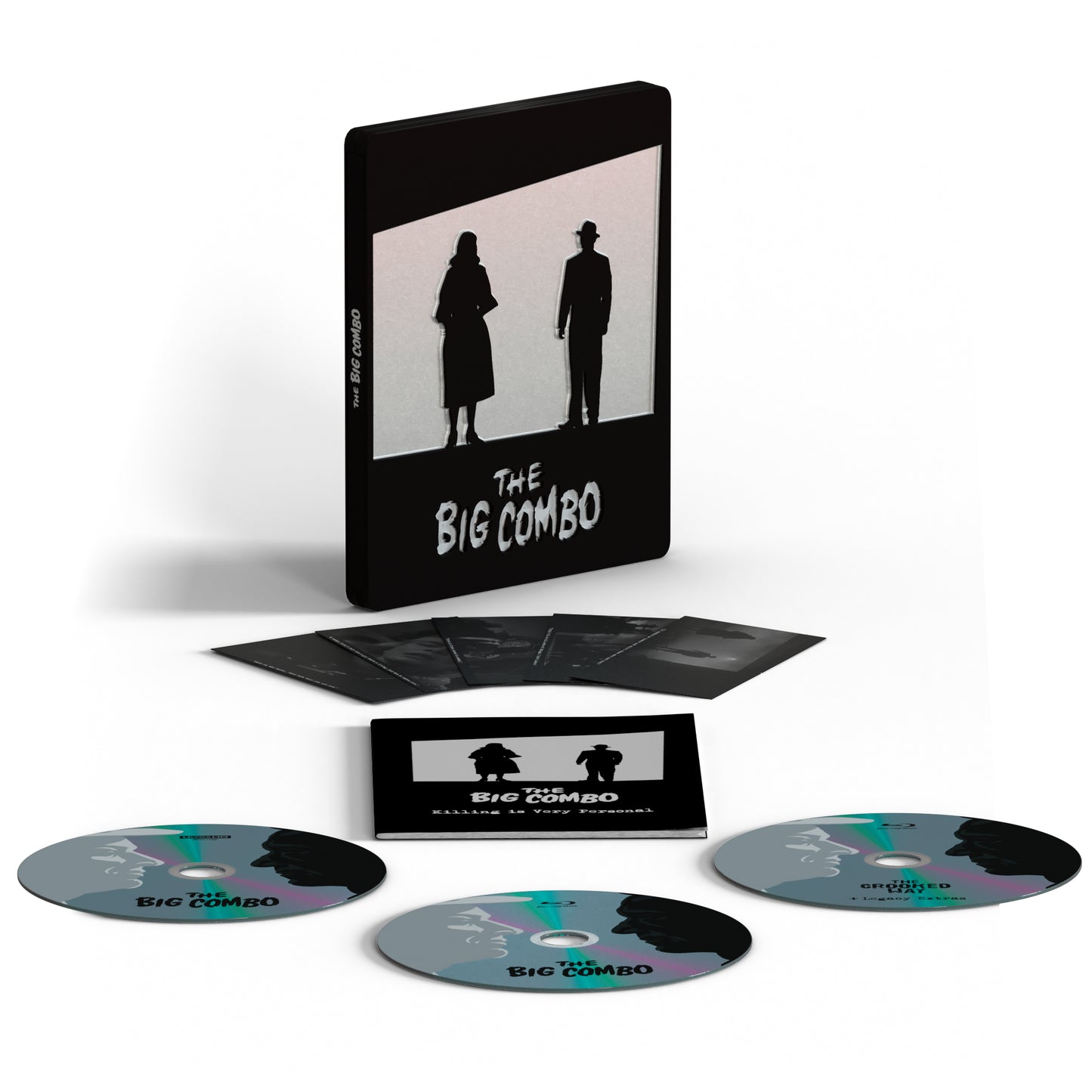 PRE-ORDER The Big Combo (1955) Limited Edition 3-Disc Steelbook - 4K UHD / Blu-ray