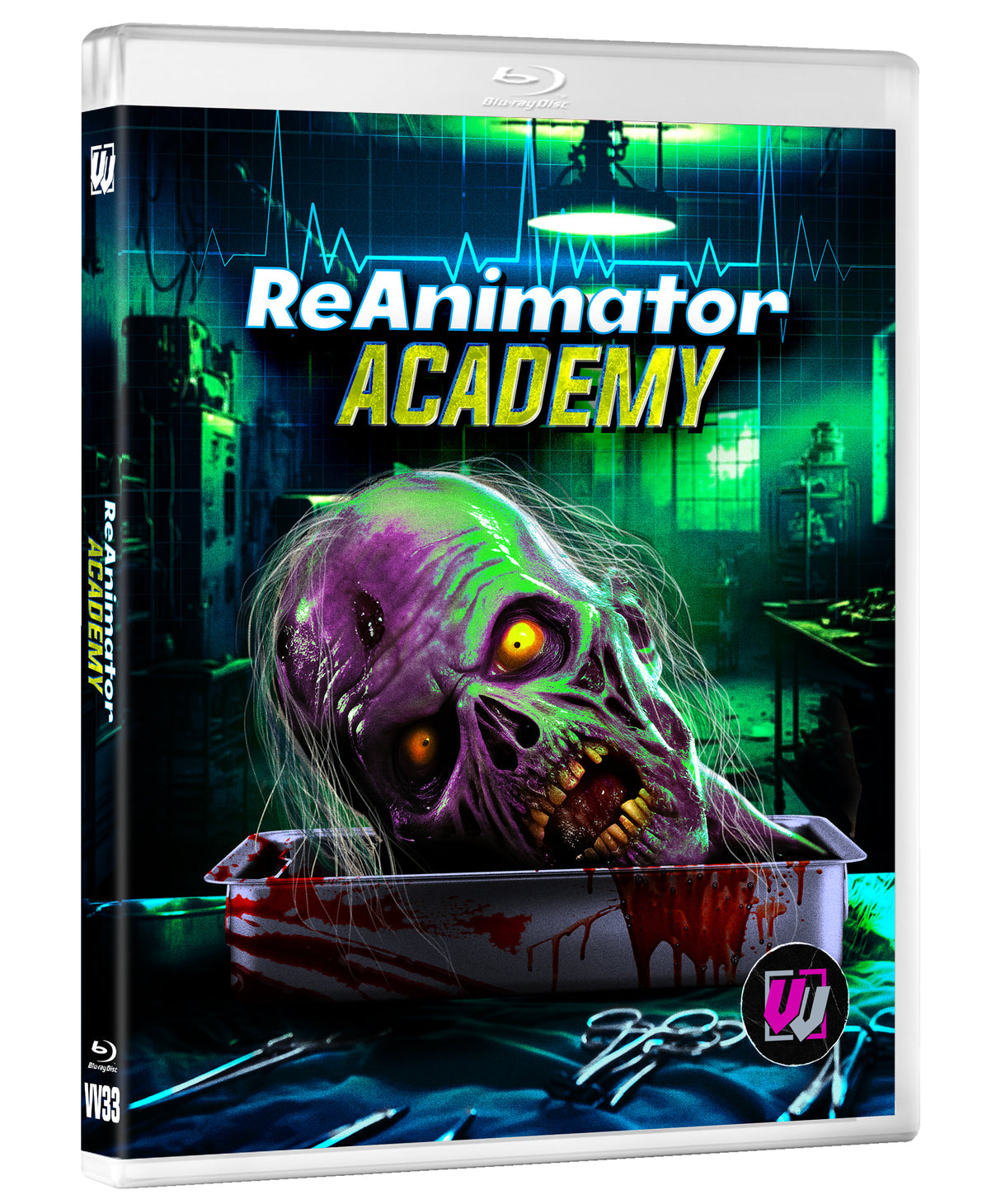 PRE-ORDER Reanimator Academy (1992) Collector's Edition Slipcover Visual Vengeance - Blu-ray