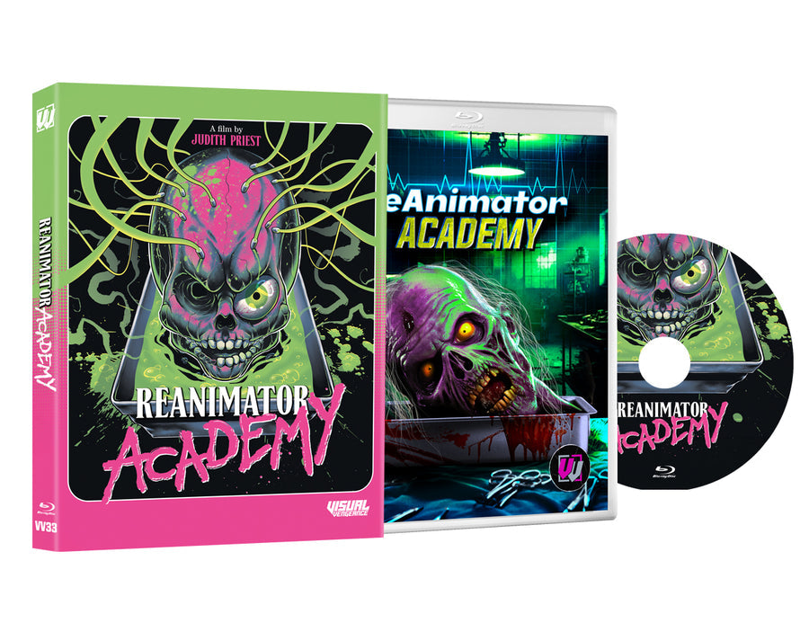 PRE-ORDER Reanimator Academy (1992) Collector's Edition Slipcover Visual Vengeance - Blu-ray