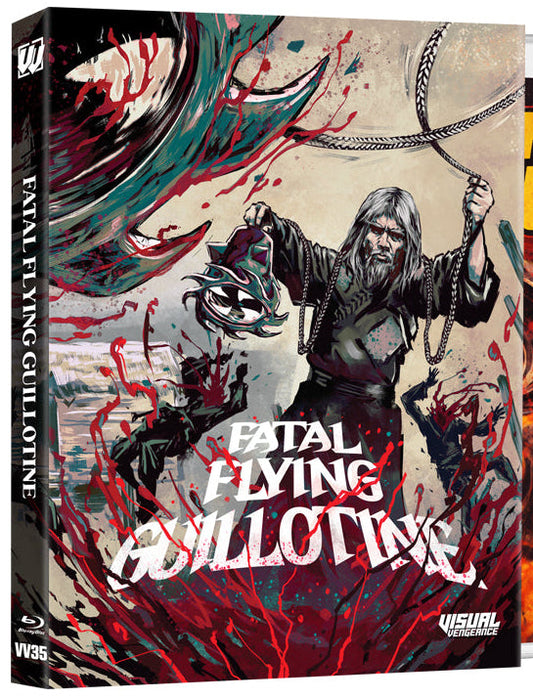 PRE-ORDER Fatal Flying Guillotine (1977) Collector's Edition Slipcover Visual Vengeance - Blu-ray