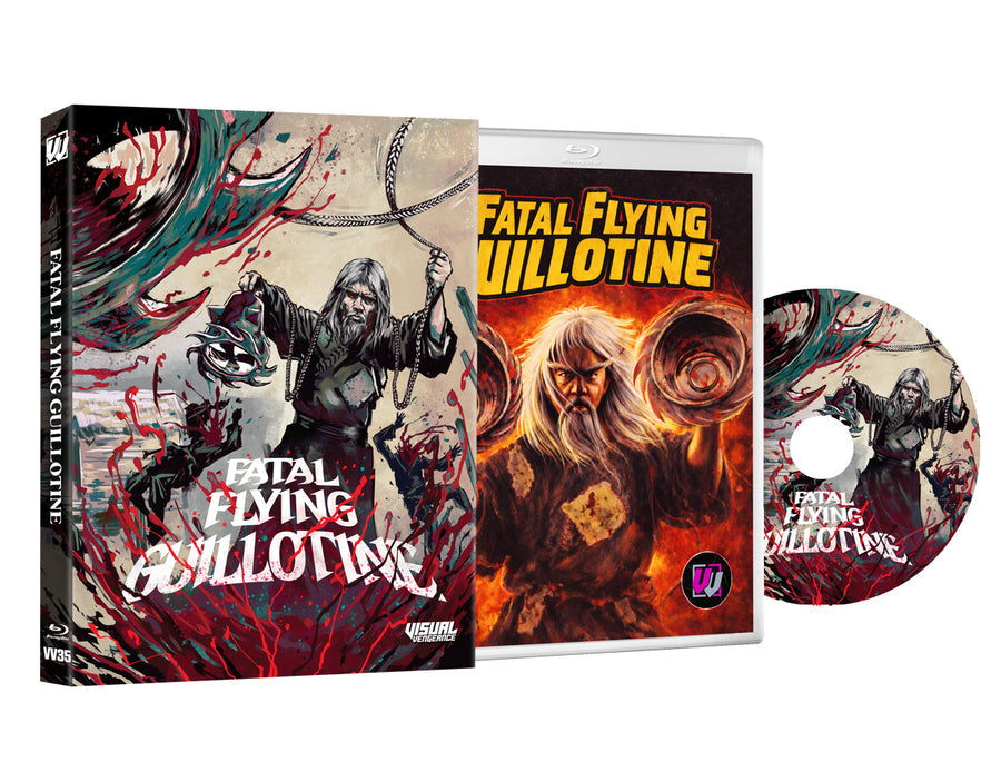 PRE-ORDER Fatal Flying Guillotine (1977) Collector's Edition Slipcover Visual Vengeance - Blu-ray