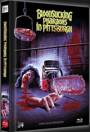 Bloodsucking Pharaohs in Pittsburg (1991) LE 444 Mediabook A - Blu-ray Region B