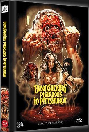 Bloodsucking Pharaohs in Pittsburg (1991) LE 444 Mediabook B - Blu-ray Region B