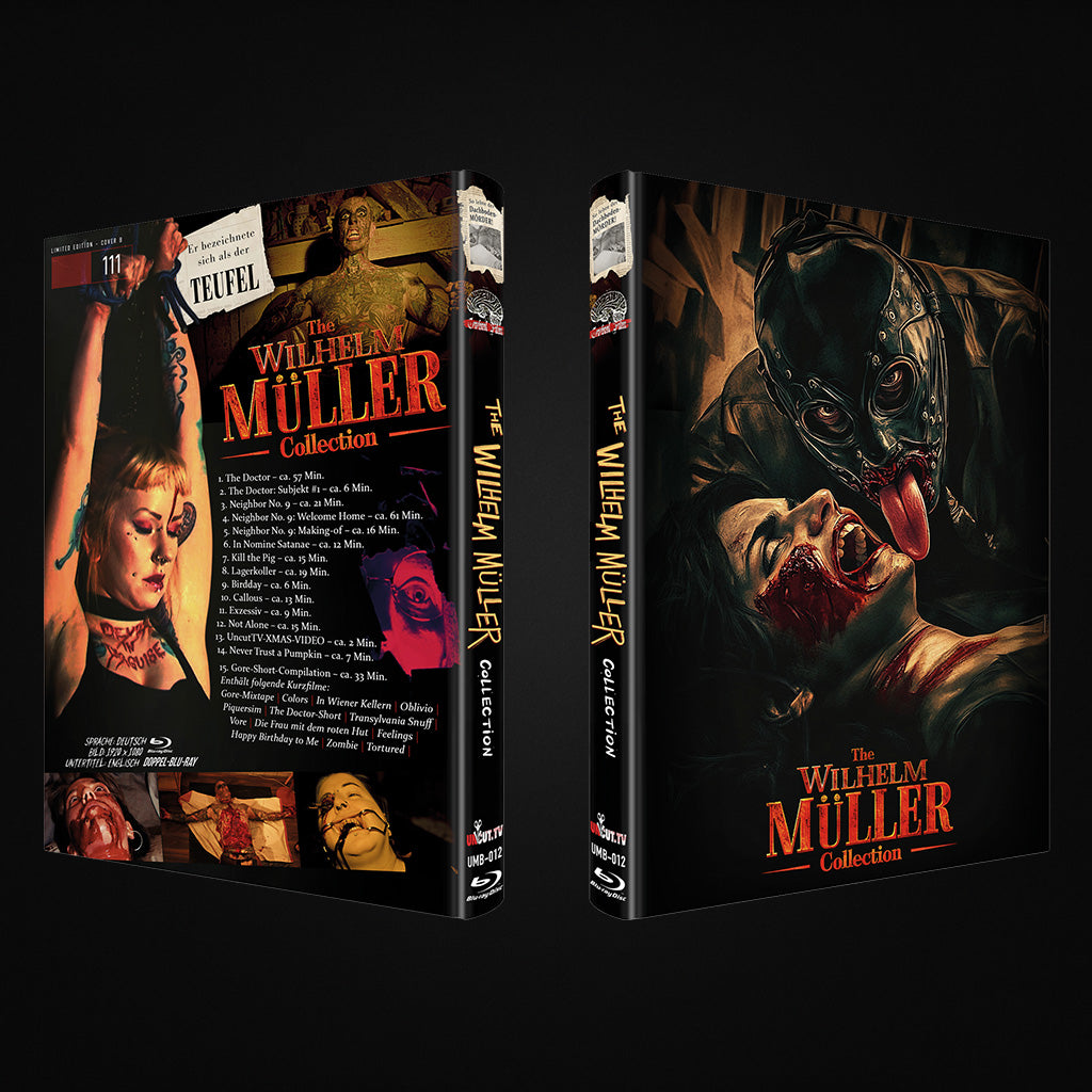 The Wilhelm Müller Collection - LE 111 Mediabook B - 2-Disc Blu-ray Region Free