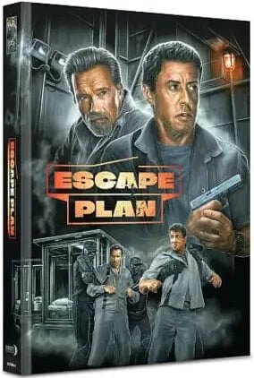 Escape Plan (2013) LE 333 Mediabook Cover A - Blu-ray Region B