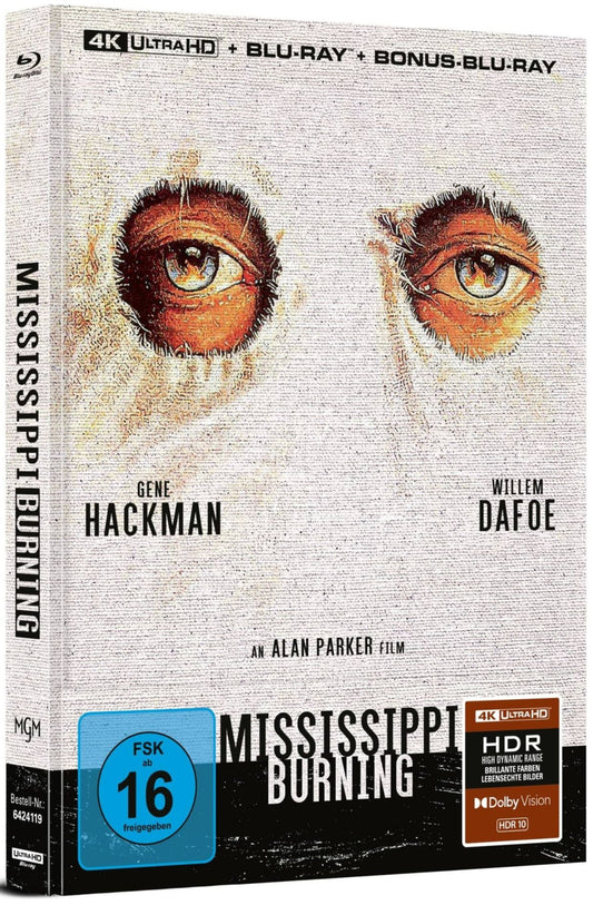 Mississippi Burning (1988) LE Mediabook - 4K UHD / Blu-ray Region B