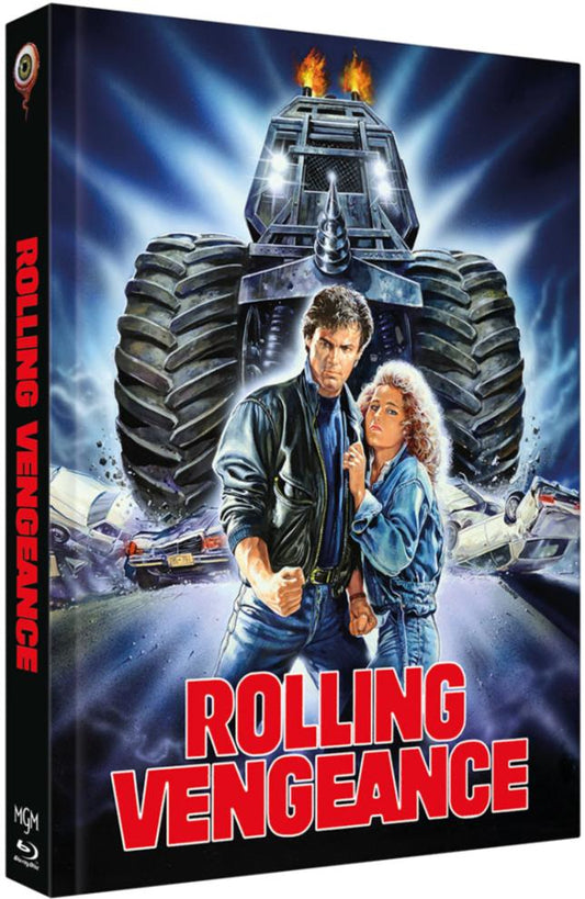 Rolling Vengeance (1987) LE 444 Mediabook Cover A - Blu-ray Region B