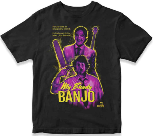 My Bloody Banjo (Ego Death) Refuse Films - T-Shirt