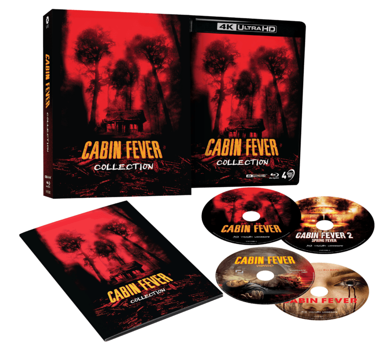 Cabin Fever Collection (3 Films) LE Lenticular Hardcase + Art Cards - 4K UHD / Blu-ray Region Free