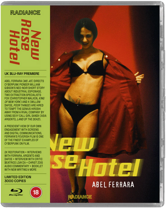 PRE-ORDER The New Rose Hotel (1998) Limited Edition Radiance UK - Blu-ray Region B