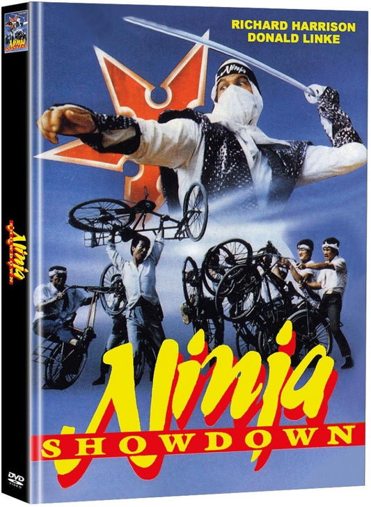 Ninja Showdown (1988) *DINGED* LE 111 Mediabook Cover B - DVD Region 2