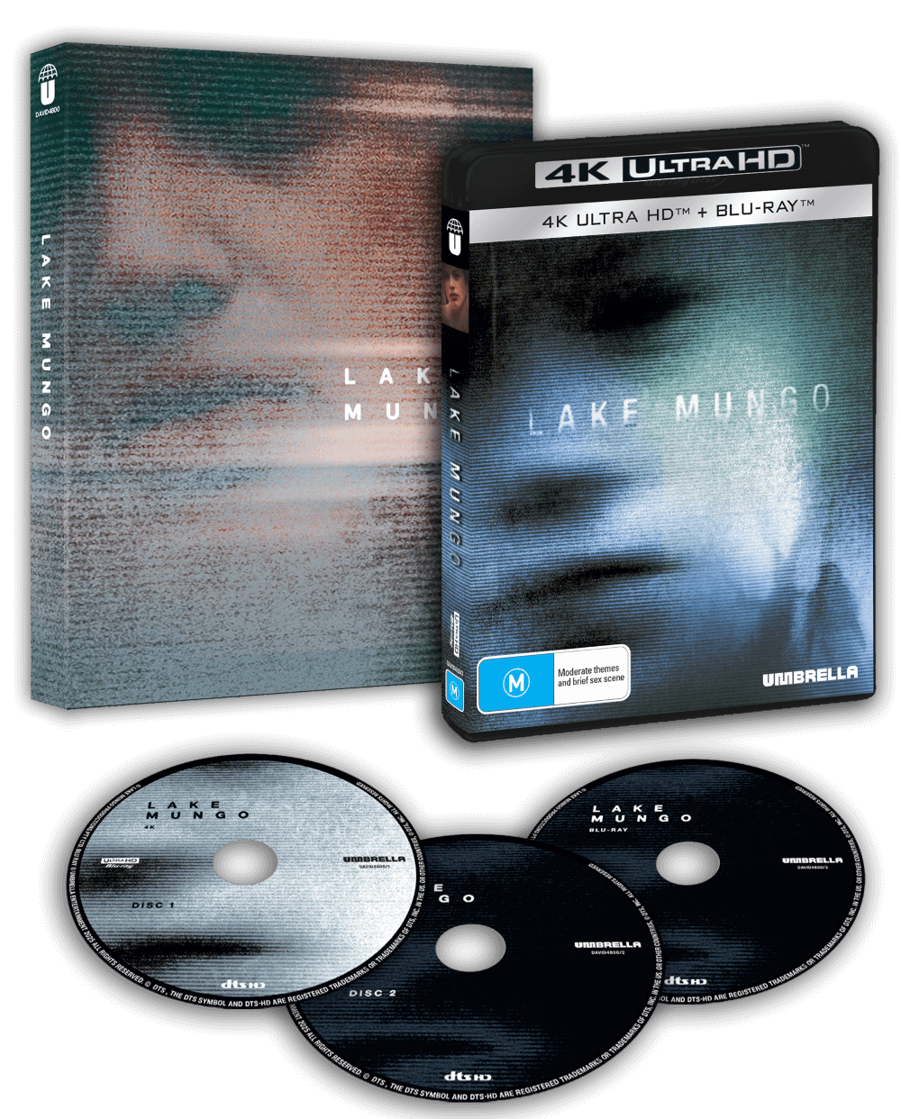 Lake Mungo (2008) LE Slipcover Umbrella - 4K UHD / Blu-ray Region Free