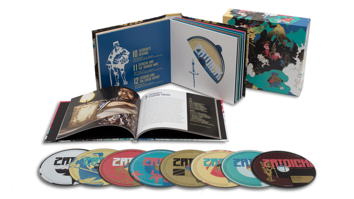 Zatoichi: The Blind Swordsman (Criterion) Box Set - Blu-Ray