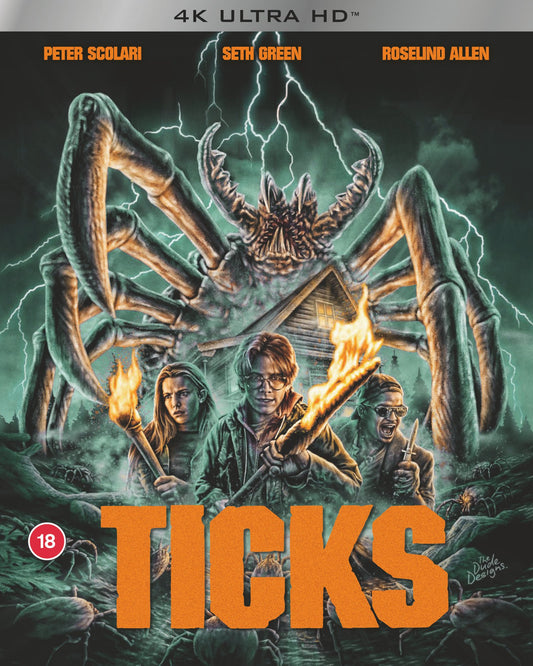 Ticks (1993) LE Slipcover Screenbound - 4K UHD / Blu-ray Region B *NOTE*