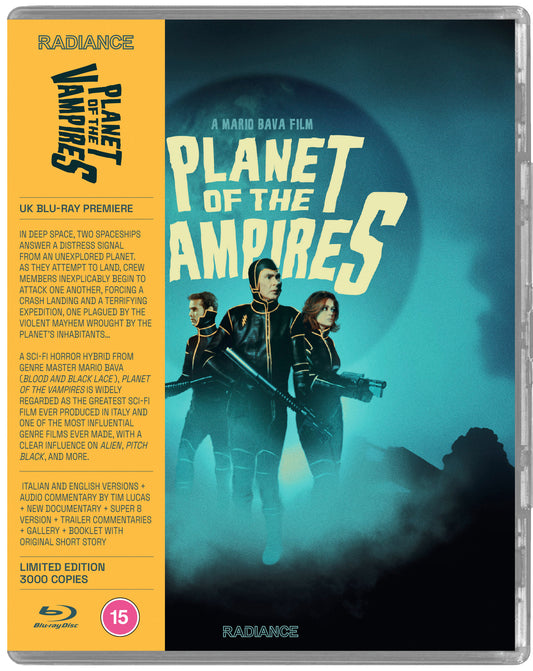 PRE-ORDER Planet of the Vampires (1965) Obi Strip Edition Radiance UK - Blu-ray Region Free