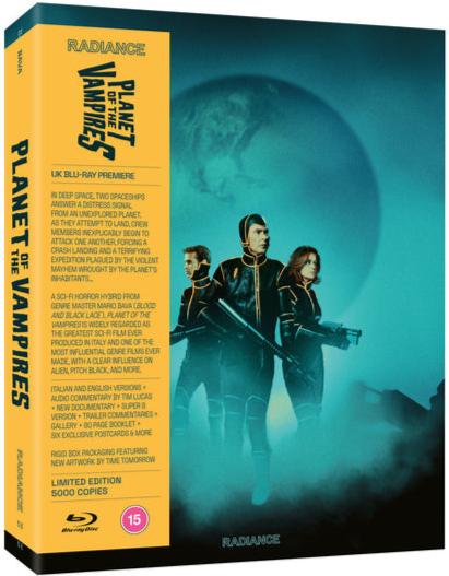 Planet of the Vampires (Radiance UK) LE 5000 - Blu-Ray Region Free