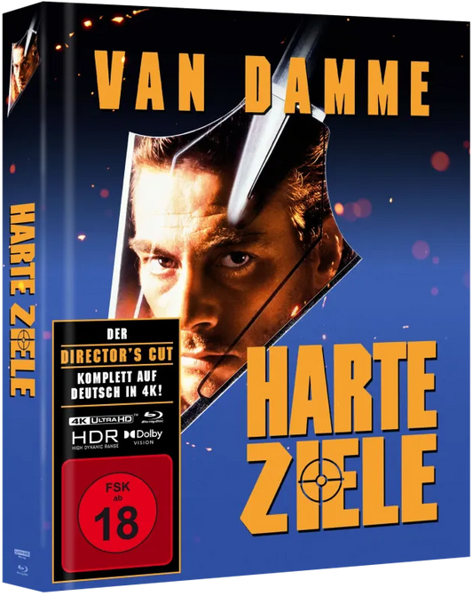 Hard Target (1993) LE Mediabook UNCUT + 3D Workprint - 4K UHD / Blu-ray Region B