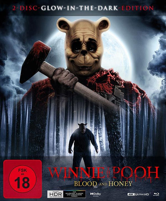 Winnie the Pooh: Blood and Honey (Glow in the Dark Edition Steelbook - 4K UHD / Blu-ray)
