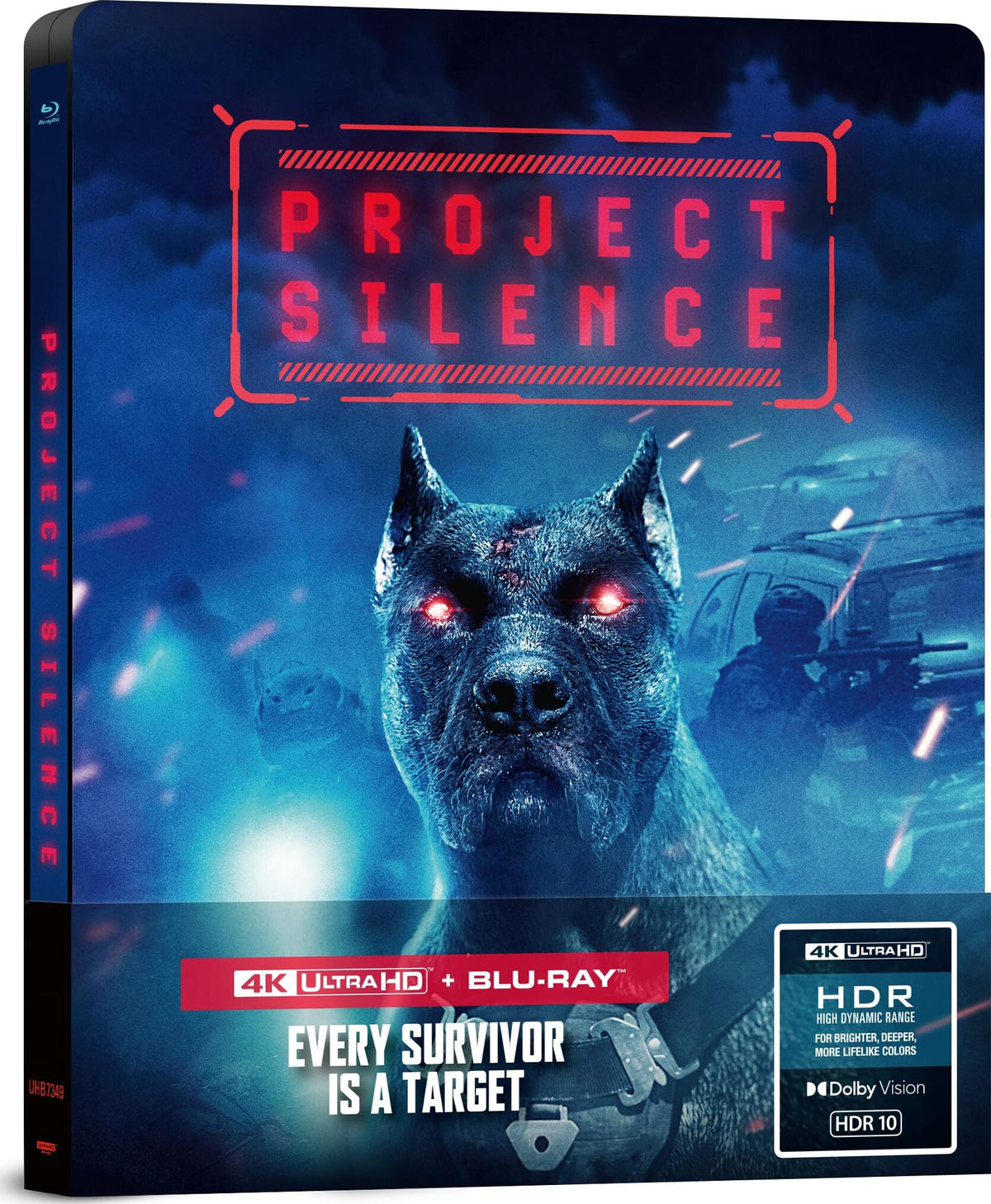 PRE-ORDER Project Silence (2023) Limited Steelbook - 4K UHD / Blu-ray