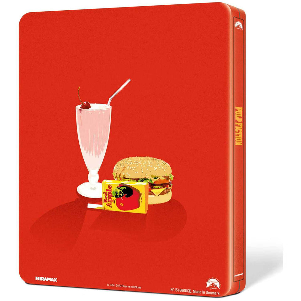Pulp Fiction (1994) UK Limited Edition Steelbook - 4K UHD / Blu-ray Region Free