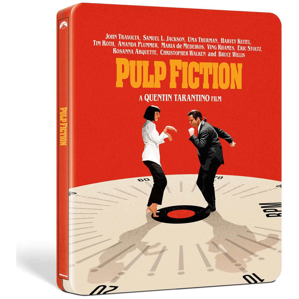 Pulp Fiction (1994) UK Limited Edition Steelbook - 4K UHD / Blu-ray Region Free