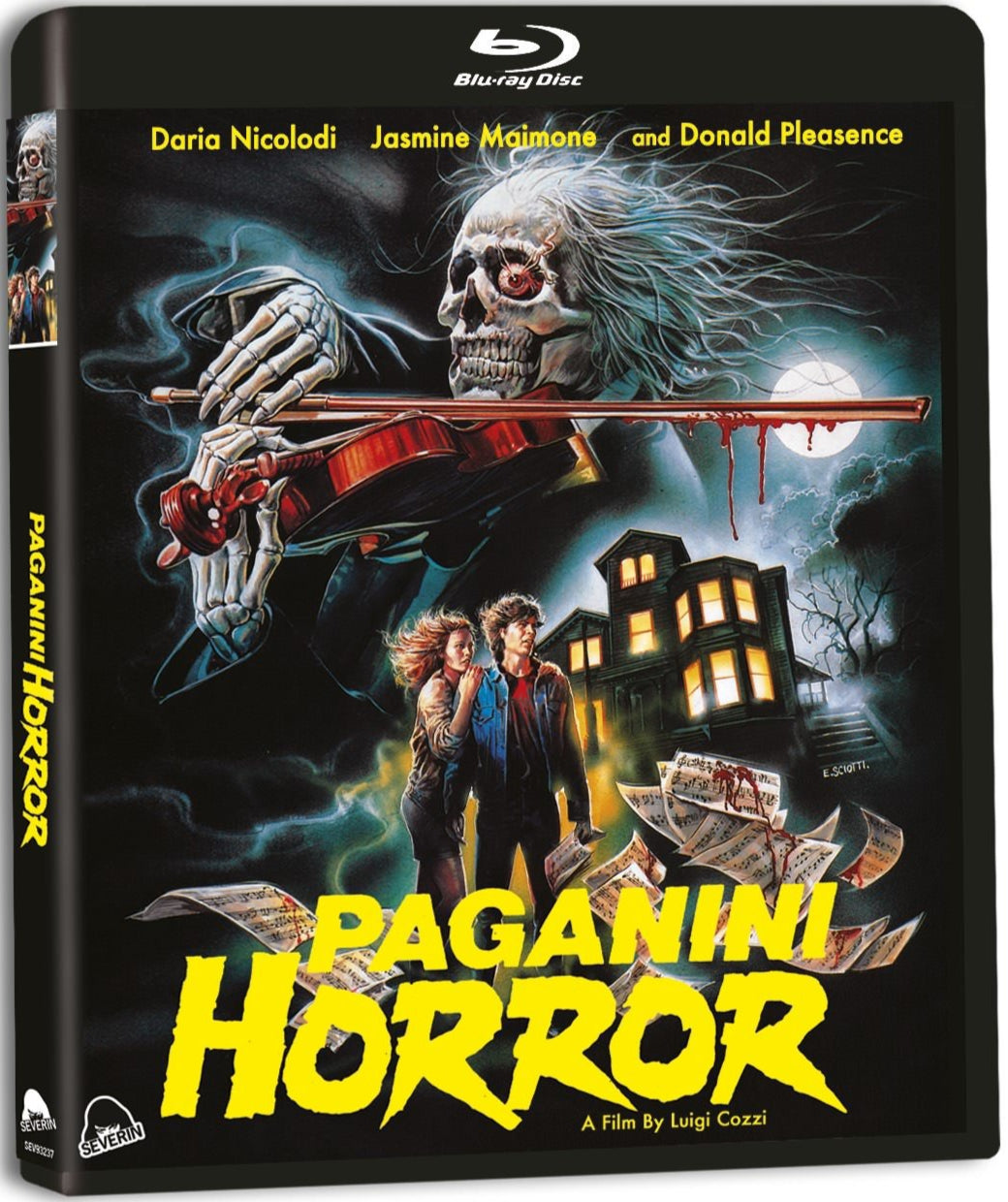 Paganini Horror (1989) USED - Severin - Blu-ray Region A / CD Soundtrack