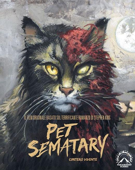 Pet Sematary (1989) 35th Anniversary Limited Collector's Edition ITALIAN IMPORT - 4K UHD / Blu-ray Region B