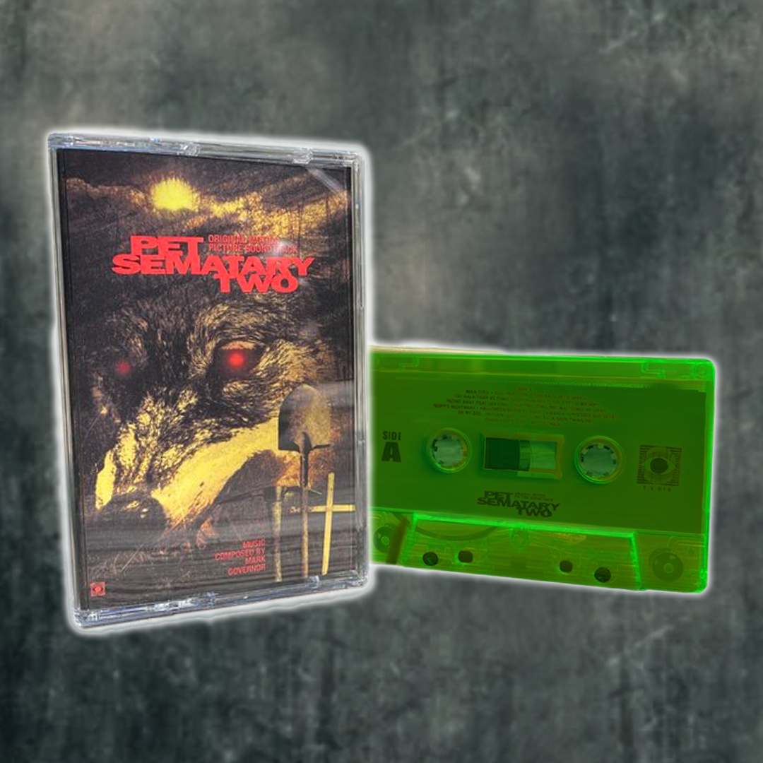 Pet Sematary Two (1992) OST LE Clear Neon Green Shell Cassette