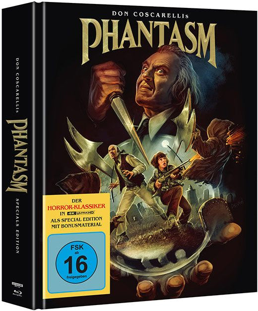 Phantasm (1979) LE Mediabook - 4K UHD / Blu-ray Region B