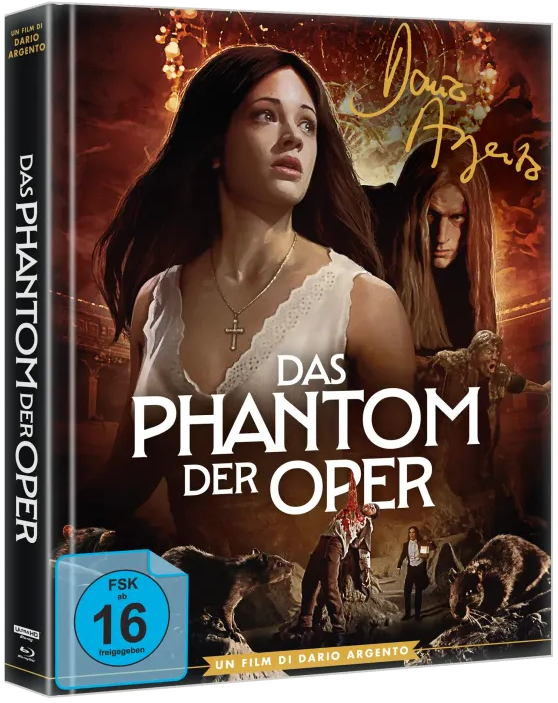 Phantom of the Opera (1998) Limited Edition Mediabook Plaion - 4K UHD / Blu-ray Region B