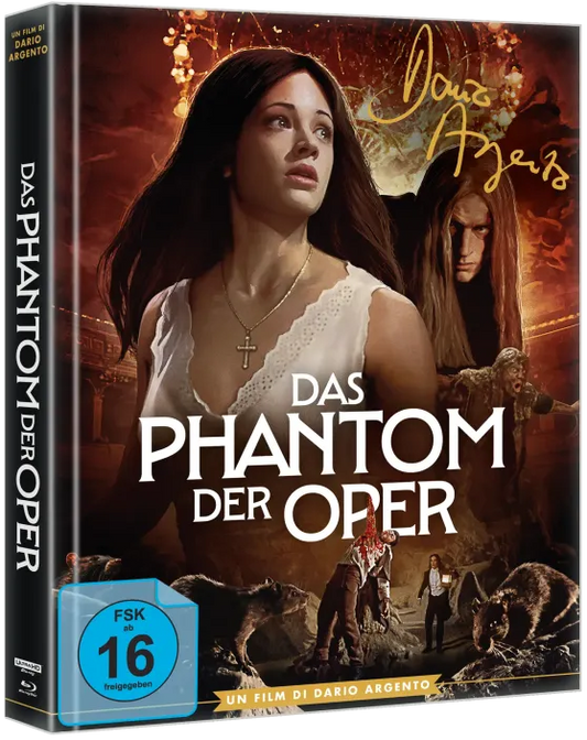 Phantom of the Opera (1998) Limited Edition Mediabook Plaion - 4K UHD / Blu-ray Region B