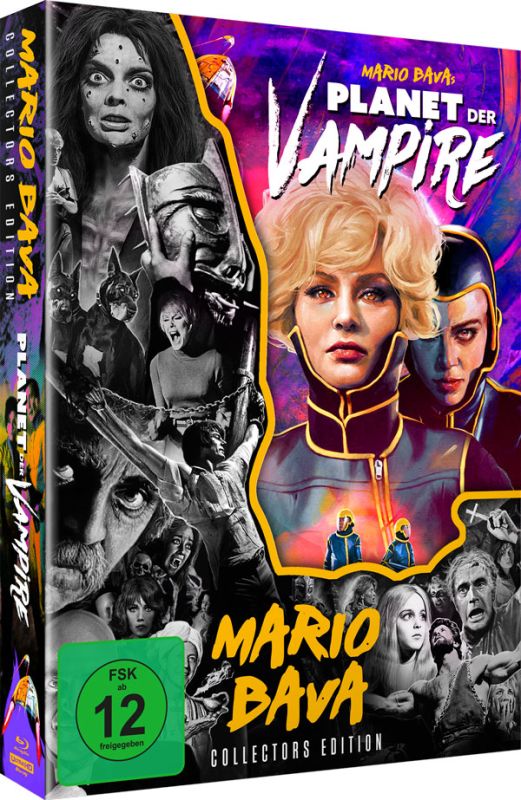 Planet of the Vampires (LE Digipack - 4K UHD Region Free & Blu-ray Region B)