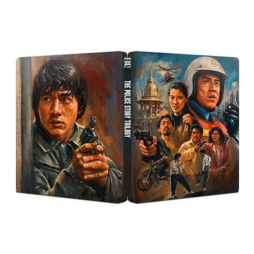 PRE-ORDER Police Story Trilogy (Limited Edition Steelbook) Eureka UK - 4K UHD