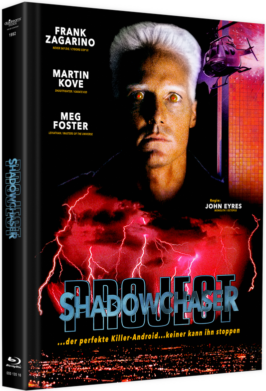 Project Shadowchaser (Limited Edition 500 Mediabook - Blu-ray Region B)