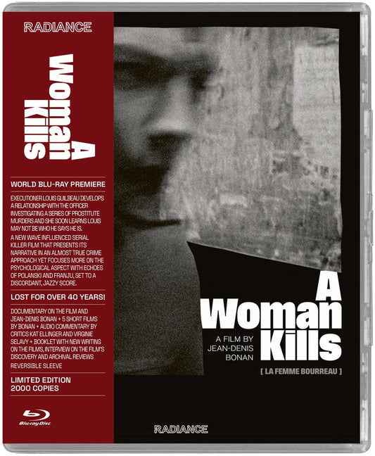 A Woman Kills (1968) Limited Edition Radiance US - Blu-ray Region Free