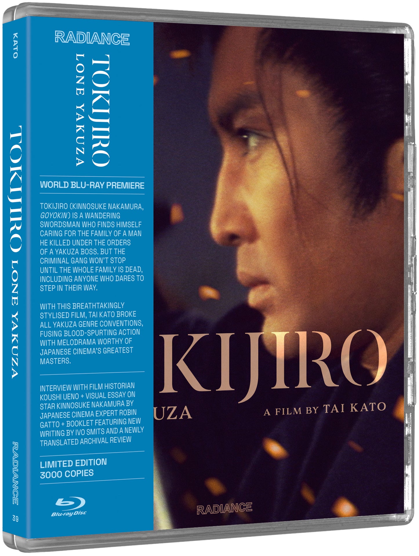 Tokijiro: Lone Yakuza (1966) LE Radiance US - Blu-ray Region A & B