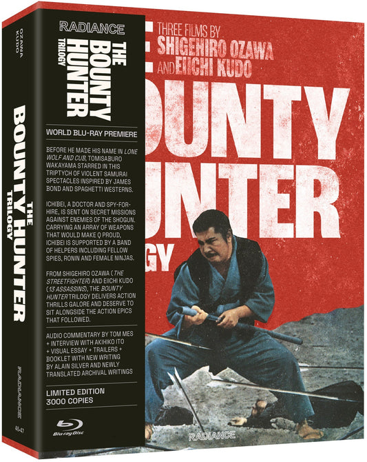 The Bounty Hunter Trilogy - Radiance Films LE Blu-ray Region Free