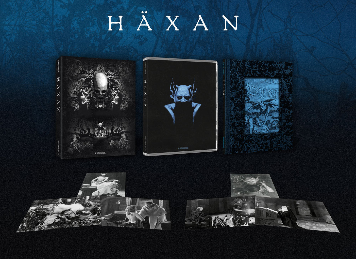 PRE-ORDER Häxan (1922) Limited Edition Radiance Films UK - Blu-ray Region Free