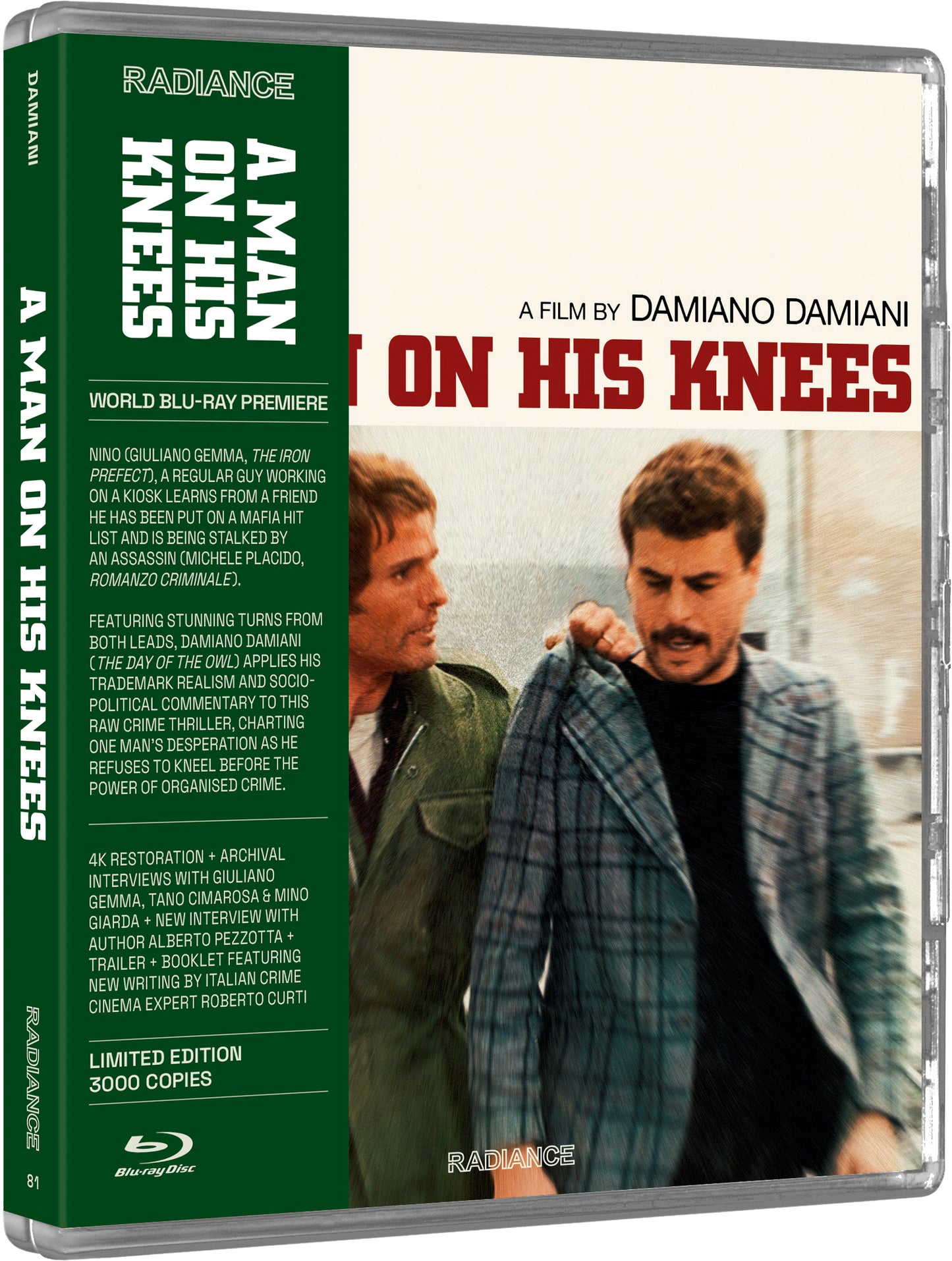 A Man on His Knees (1979) LE Radiance US - Blu-ray Region A