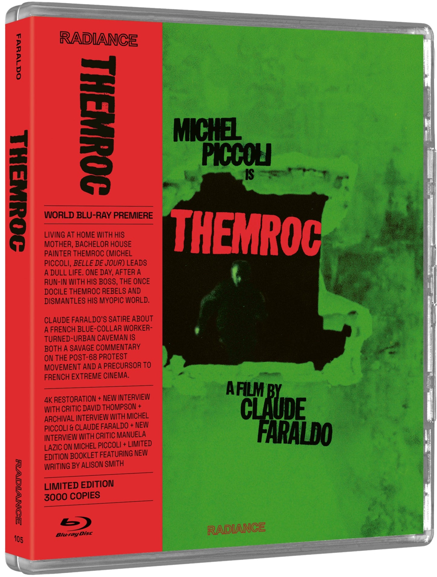 Themroc (1973) LE Radiance US - Blu-ray Region A & B