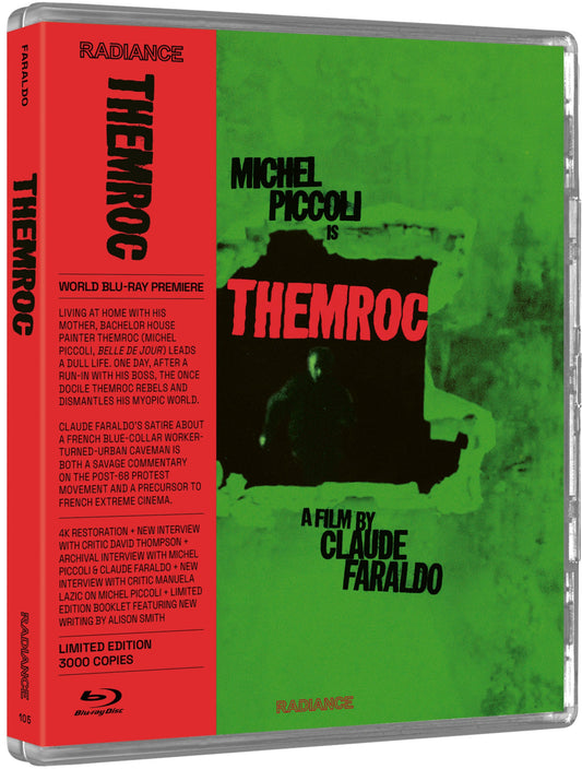 Themroc (1973) LE Radiance US - Blu-ray Region A & B