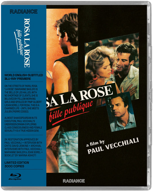 Rosa La Rose, Fille Publique (1986) LE Radiance US - Blu-ray Region A & B
