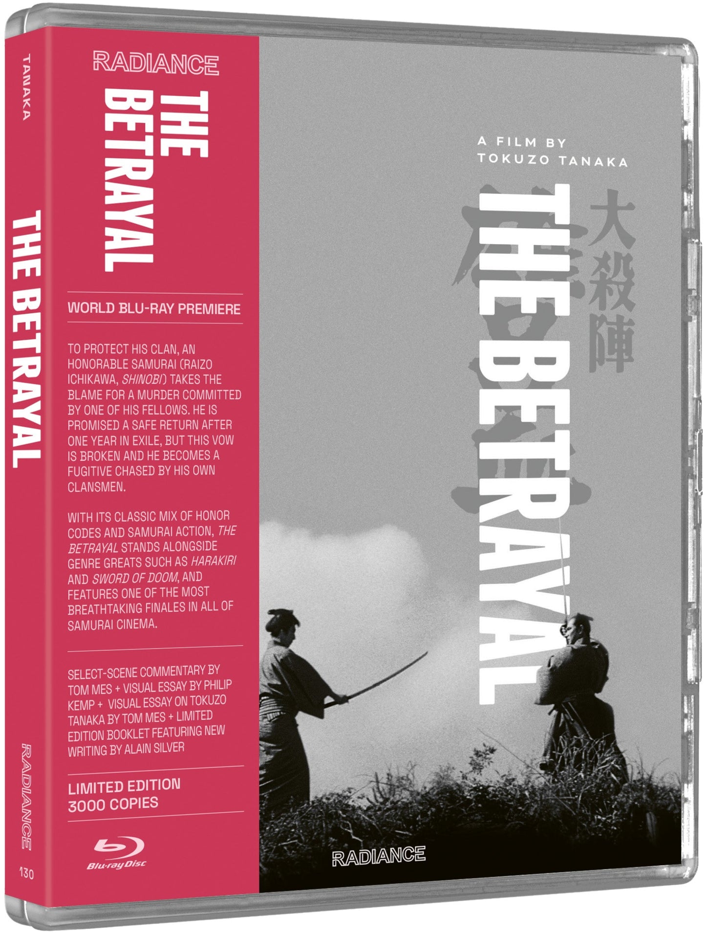 The Betrayal (1966) LE Radiance US - Blu-ray Region A & B