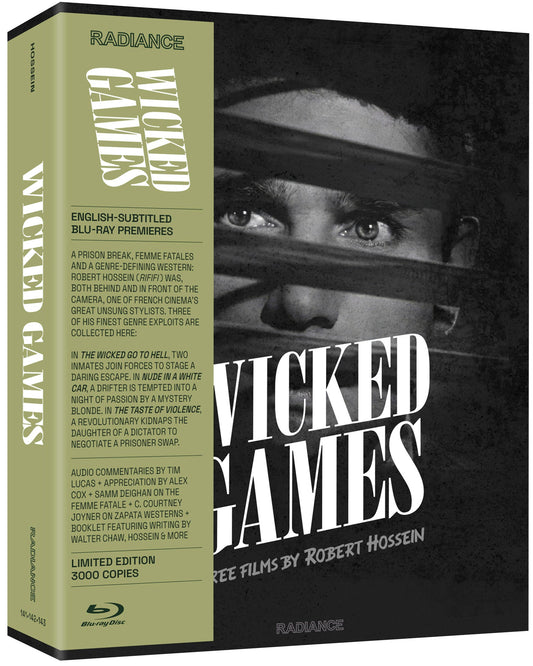 Wicked Games: Three Films By Robert Hossein - Limited Edition Radiance US - Blu-ray Region A & B