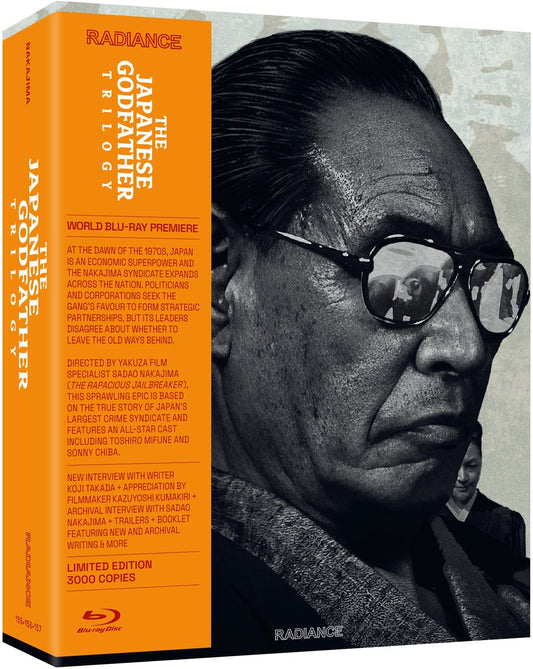 PRE-ORDER The Japanese Godfather Trilogy ('77-'78) Limited Edition Radiance US - Blu-ray