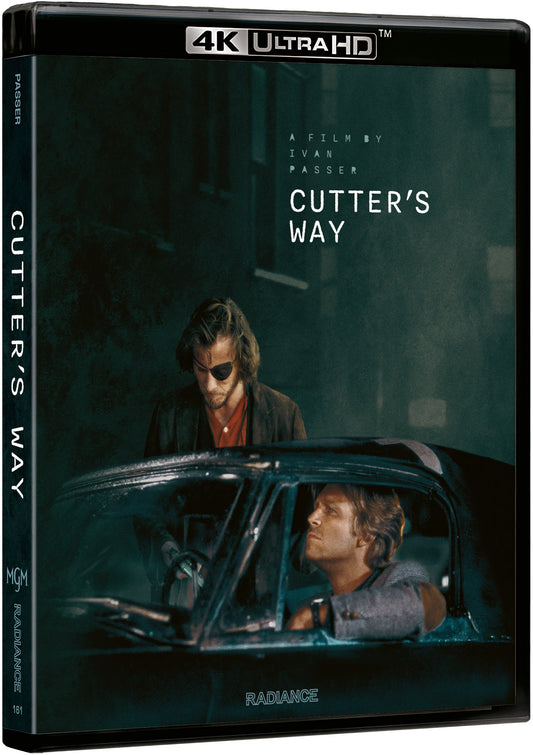 PRE-ORDER Cutter's Way (1981) Standard Edition Radiance US - 4K UHD