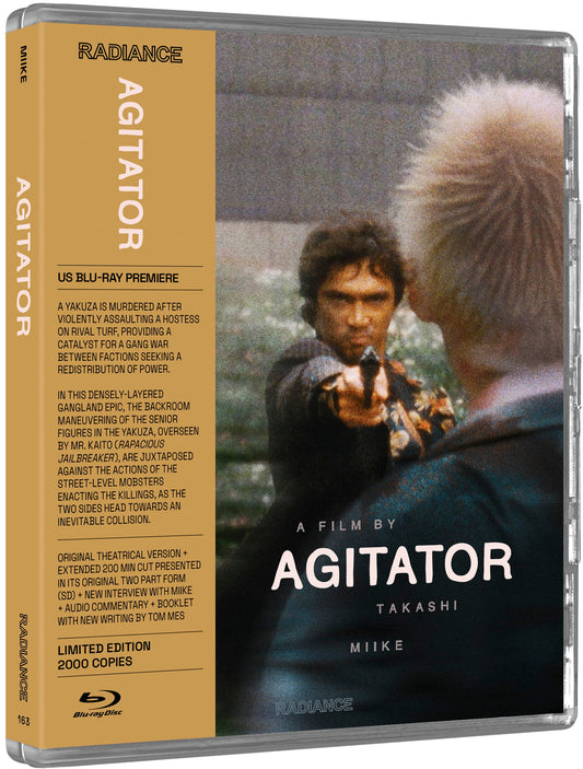 PRE-ORDER Agitator (2001) Limited Edition Radiance US - Blu-ray Region A & B
