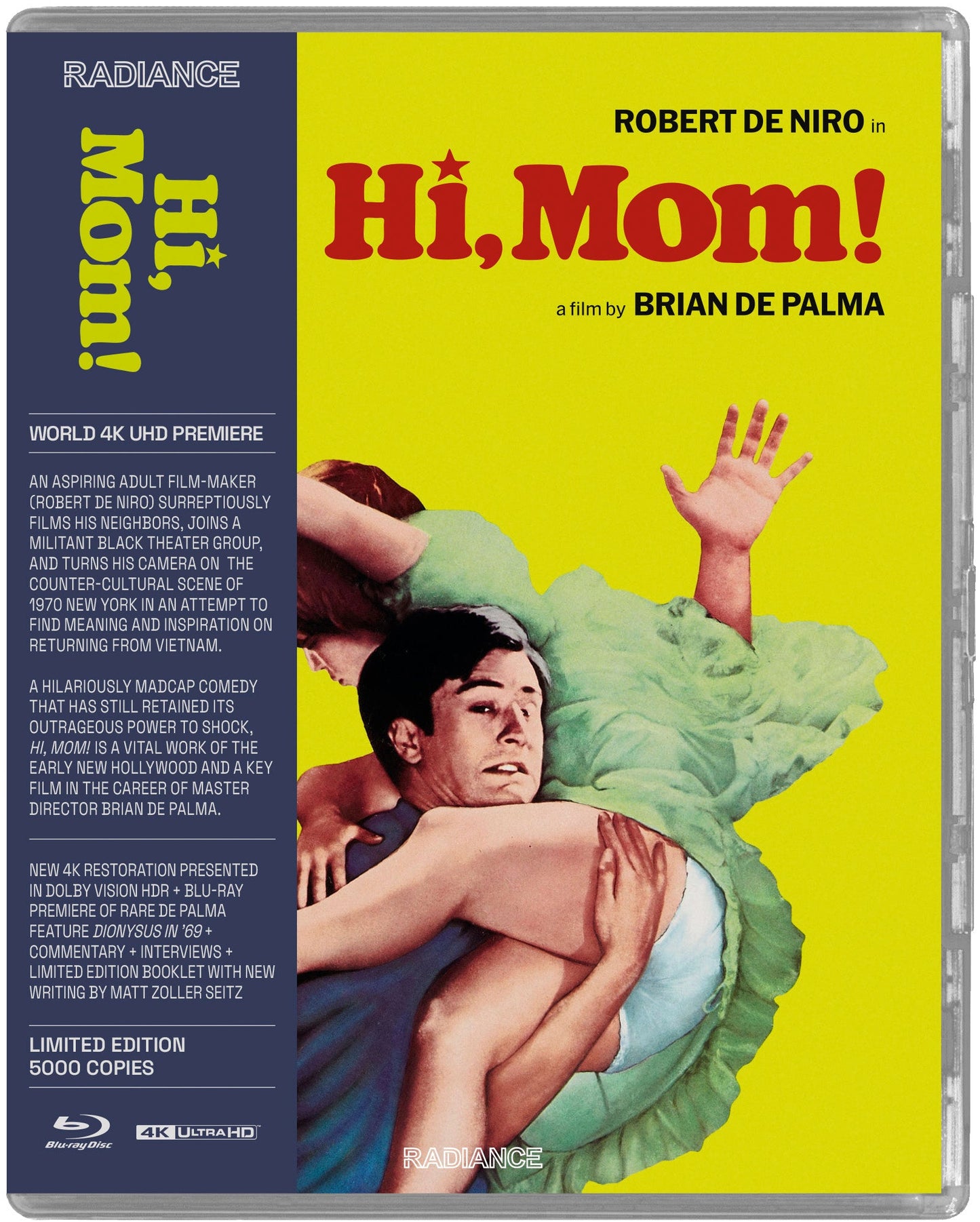 PRE-ORDER Hi, Mom! (1970) LE Radiance US - 4K UHD / Blu-ray