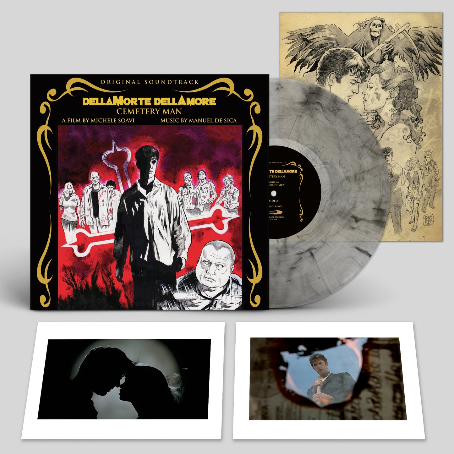 Cemetery Man (Dellamorte Dellamore) OST LE 100 30th Anniversary DELUXE EDITION - Smoky Fog Vinyl