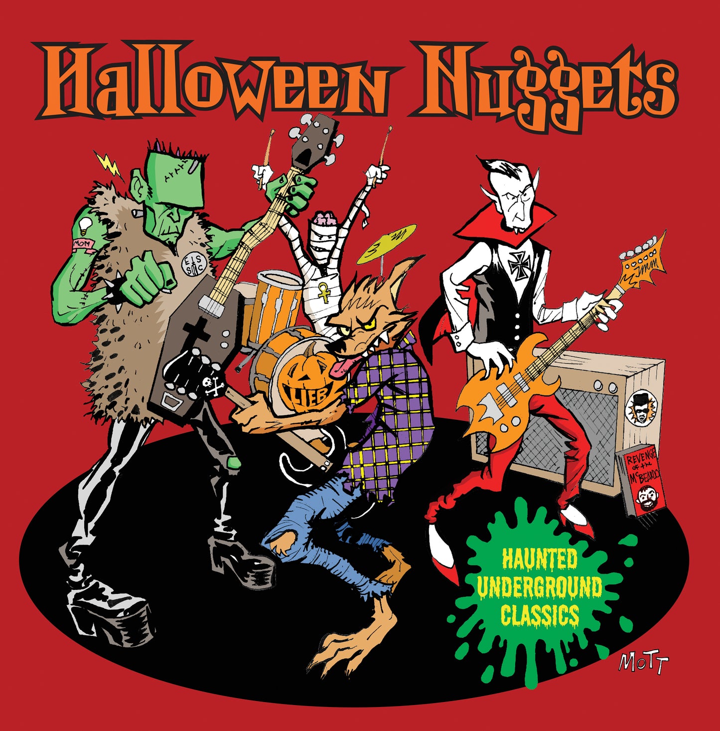 Halloween Nuggets: Haunted Underground Classics (Compilation) Neon Orange Vinyl